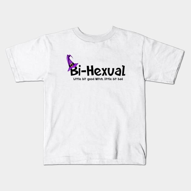 Bi-Hexual Witch Kids T-Shirt by imphavok